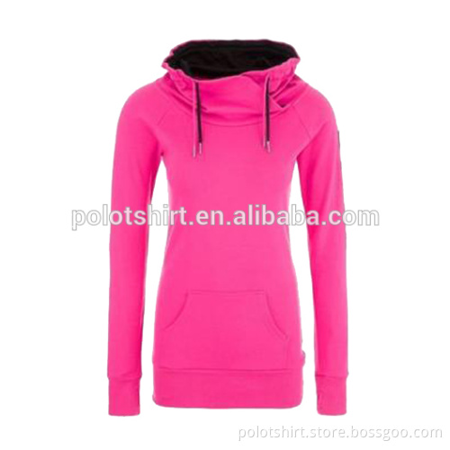 OEM services pocket sweatshirts plain quality clothes supplier hoodie women long